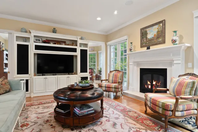 a kitchen with cabinets stainless steel appliances and a counter space