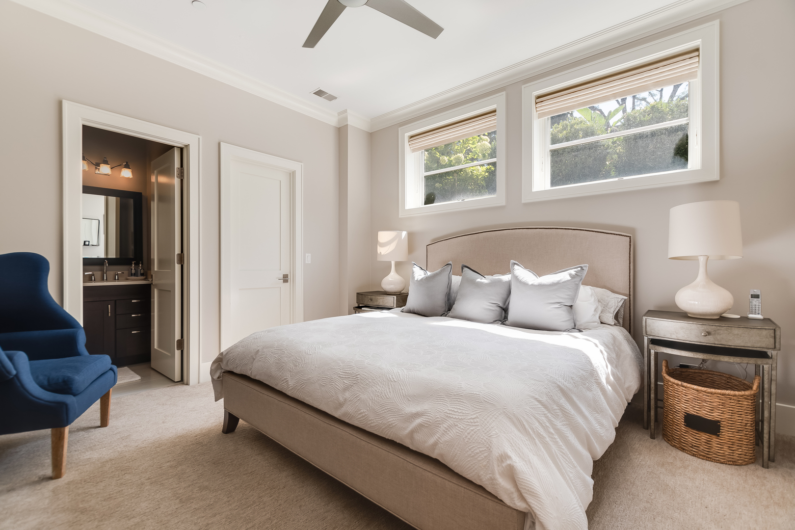 1480 West Grace Street Chicago, IL 60613 - Photo 37 of 41 a bedroom with a bed and wooden floor