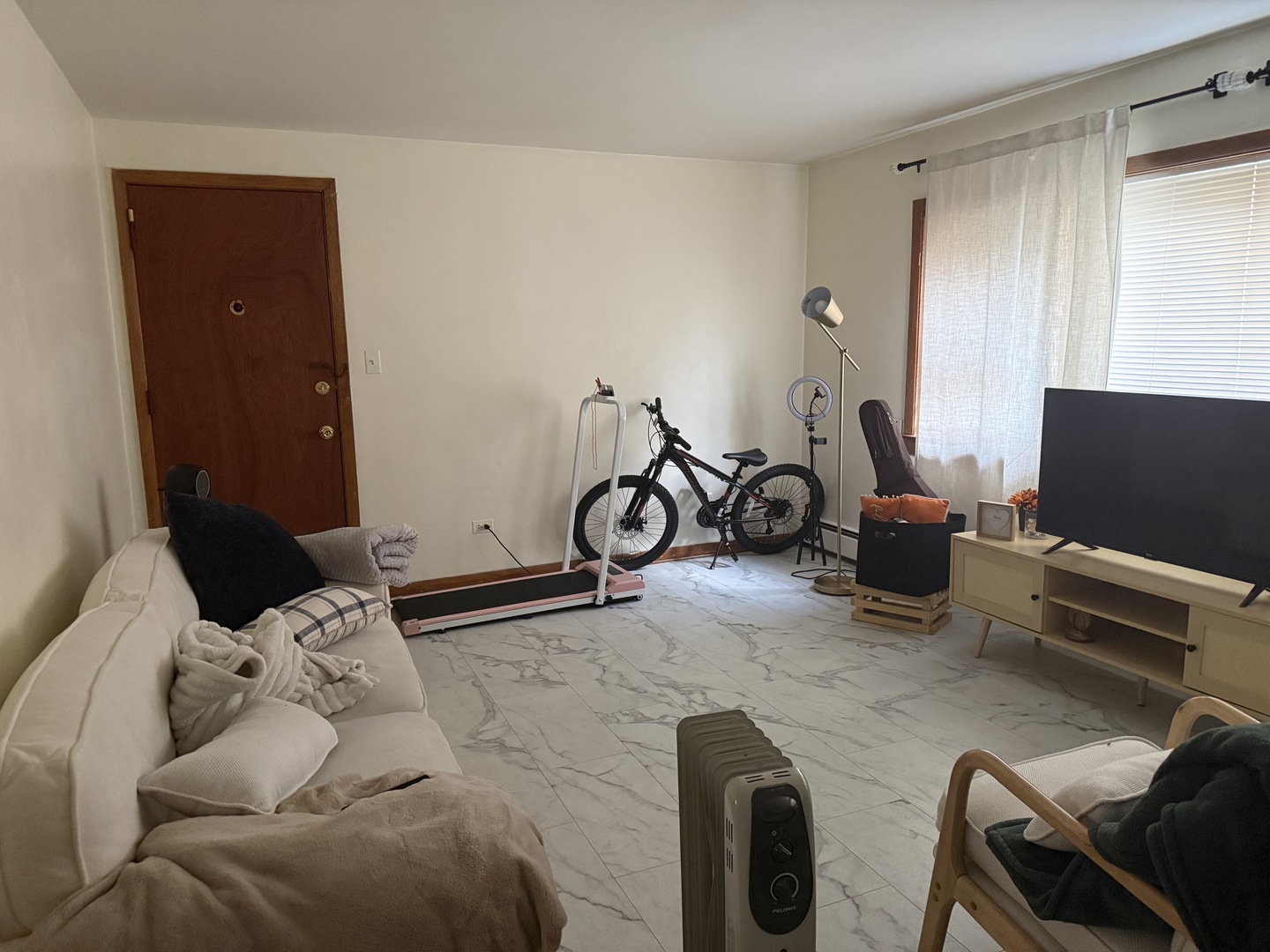 2233 Des Plaines Avenue North Riverside, IL 60546 - Photo 17 of 28 a bedroom with furniture and a flat screen tv