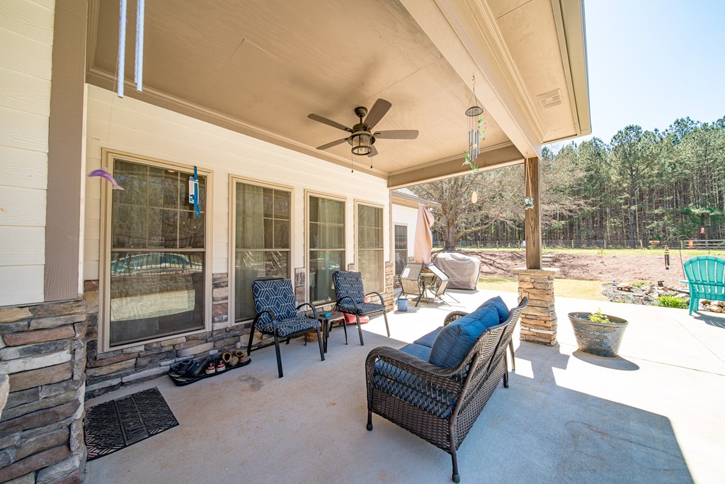 636 Judson Bulloch Road Warm Springs, GA 31830 - Photo 44 of 72 Covered Back Patio
