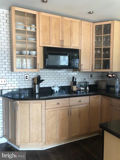 153 Sooy Place Road Tabernacle, NJ 08088 - Photo 6 of 18 a kitchen with stainless steel appliances granite countertop a stove a sink and a microwave