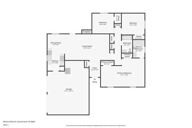 $310,000 | 602 San Pedro Drive, Grand Prairie, TX 75051