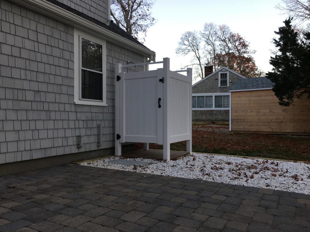 133 Old Town Road Hyannis, MA 02601 - Photo 24 of 29 a view of a wooden house with a yard