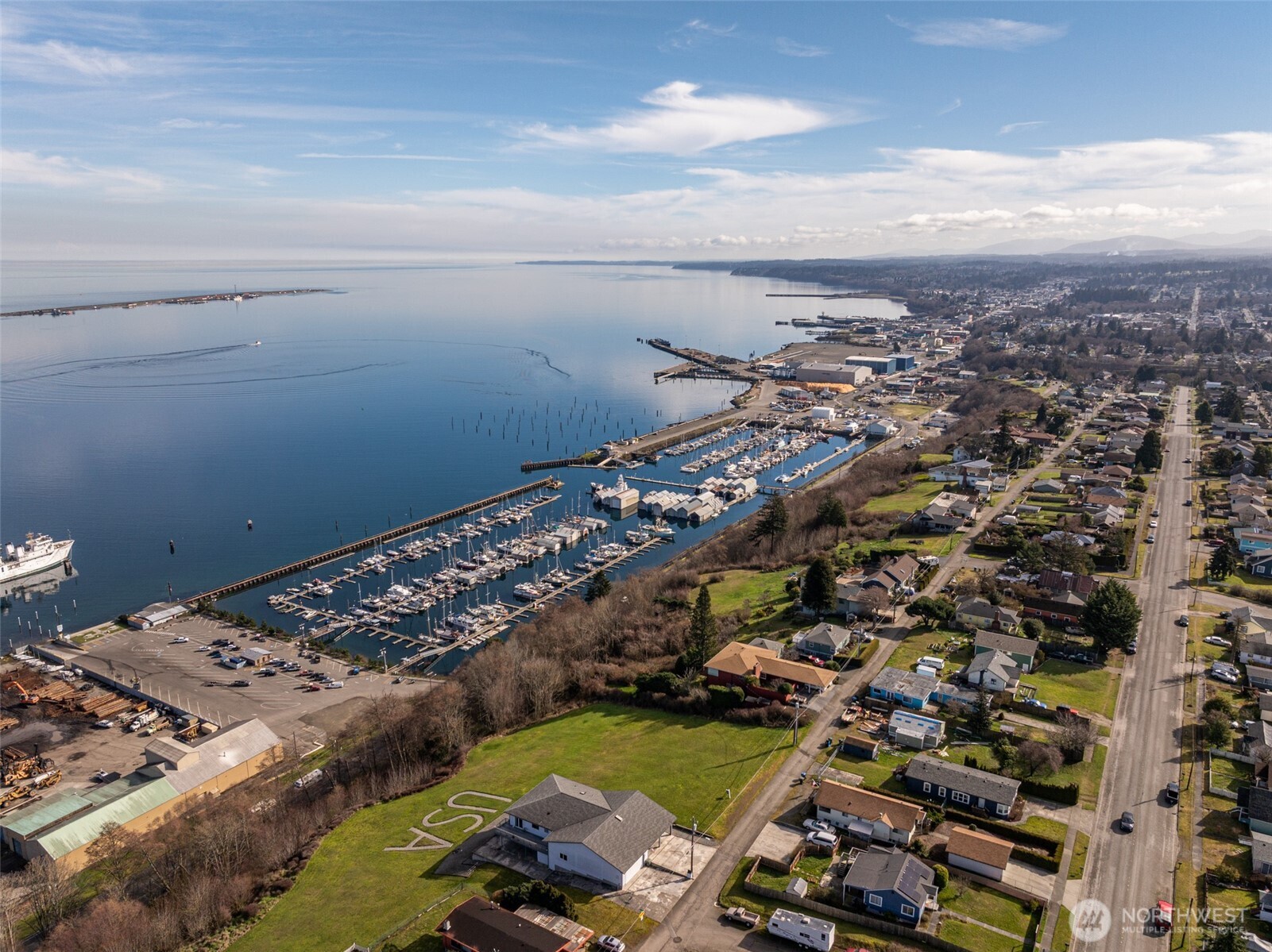 999 West 4th Street Port Angeles, WA 98363 - Photo 7 of 22 an aerial view of a city