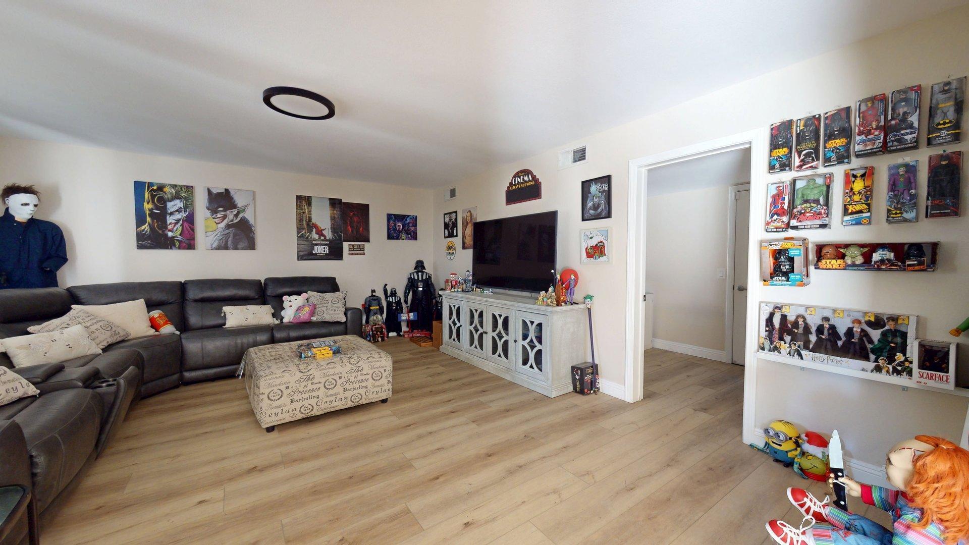 68645 Panorama Road Cathedral City, CA 92234 - Photo 15 of 35 a living room with furniture and flat screen tv
