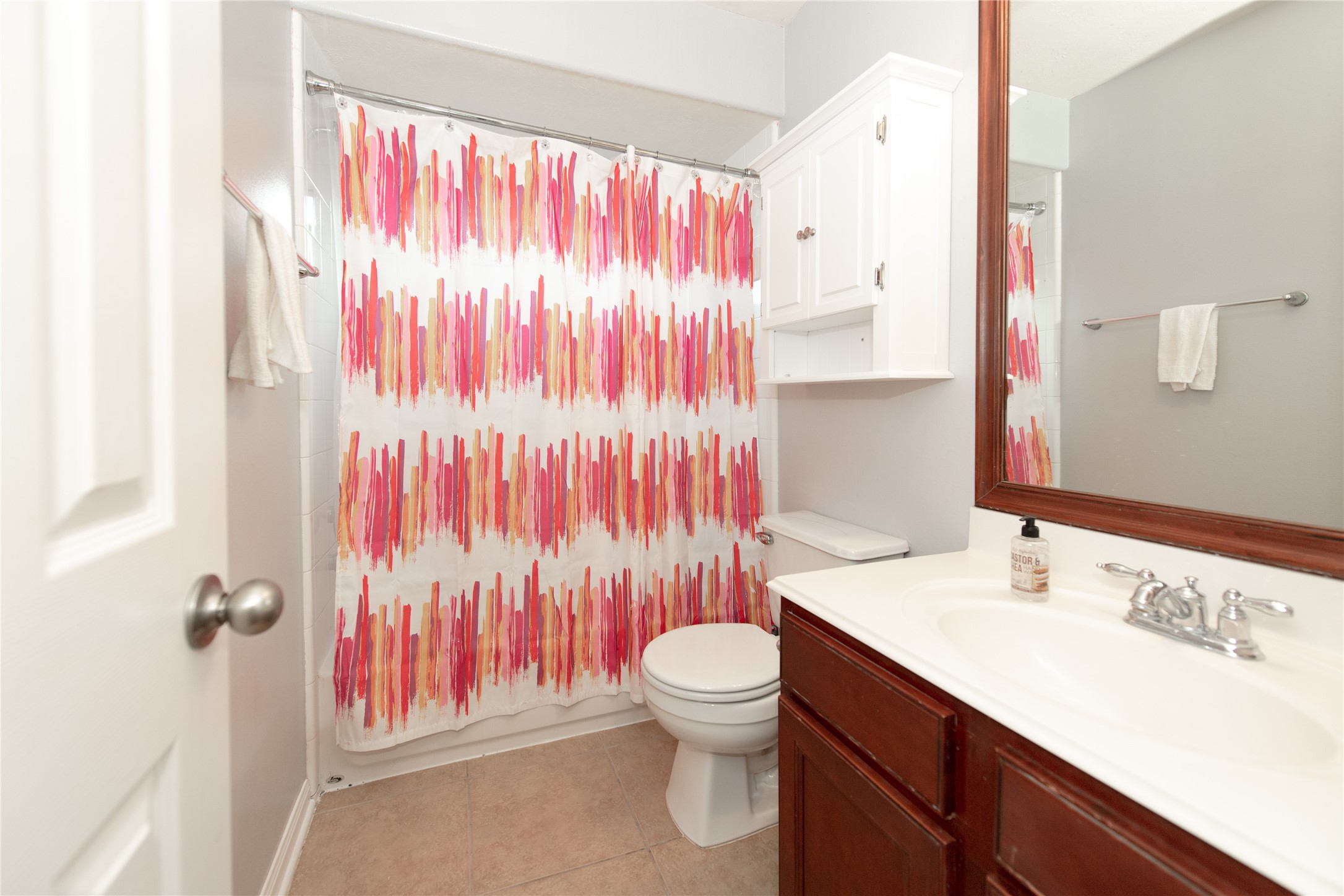 1914 Lakeside Crossing Katy, TX 77494 - Photo 29 of 44 a bathroom with a sink toilet and shower