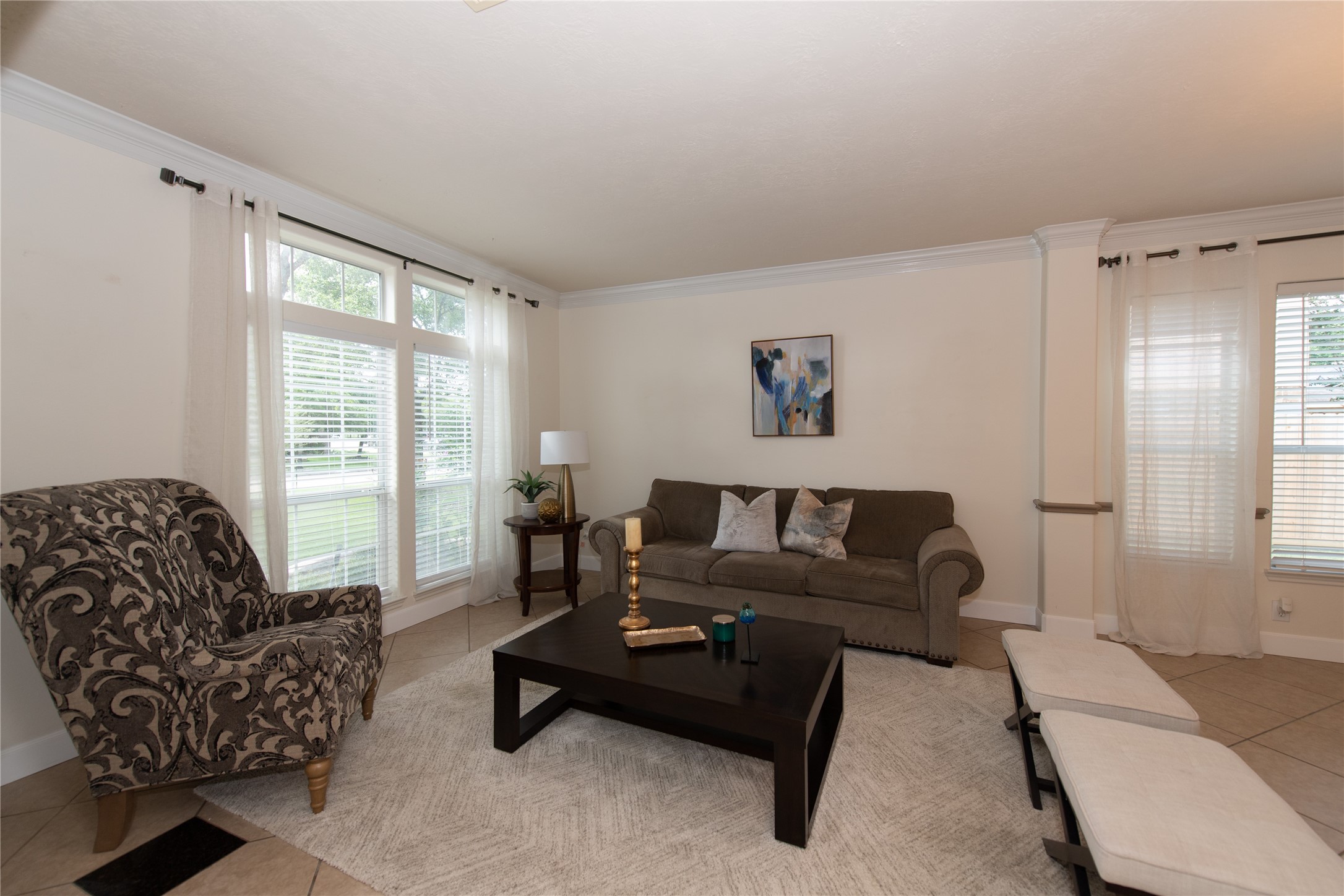 1914 Lakeside Crossing Katy, TX 77494 - Photo 7 of 44 a living room with furniture and a large window