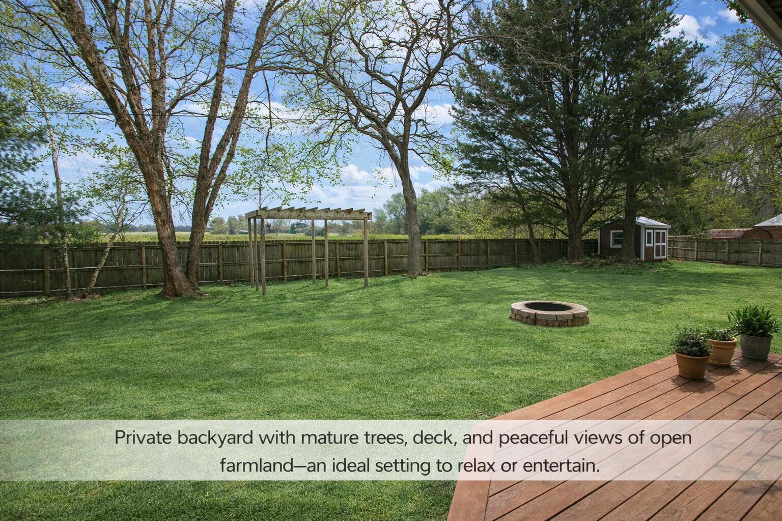 2787 Royal Queens Road Stevensville, MI 49127 - Photo 17 of 17 Backyard