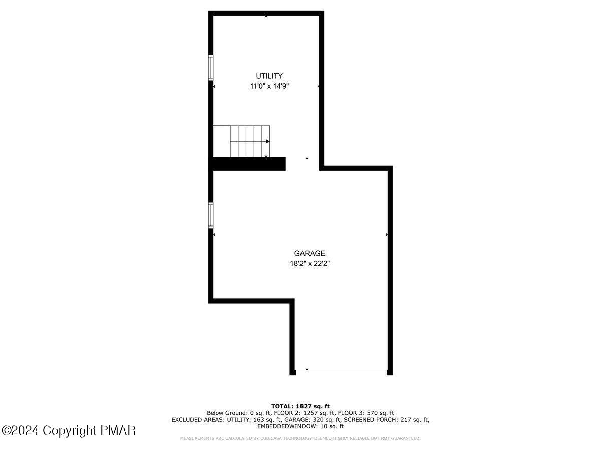 28 Repsher Road Bangor, PA 18013 - Photo 54 of 56 28 Repsher Rd 1st Floor Plan