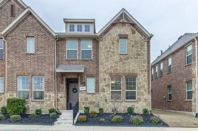 front view of a house with an empty space