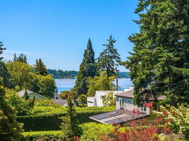 a sign board with ocean view