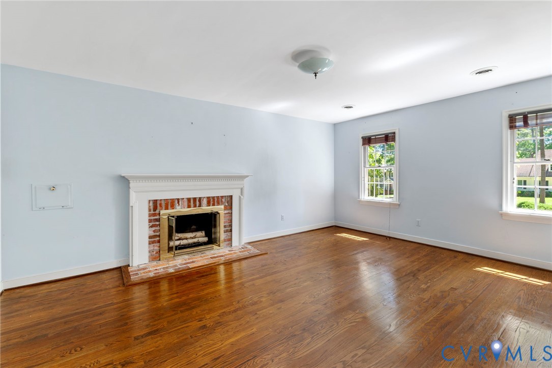 11520 Ivywood Road Chester, VA 23831 - Photo 25 of 35 Primary bedroom with cozy wood burning fireplace!