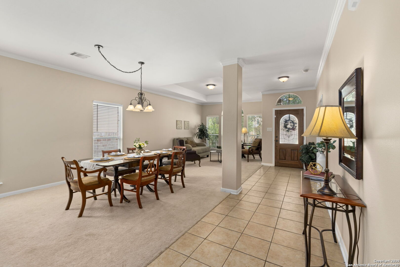 16106 Ponderosa Pth Helotes, TX 78023 - Photo 11 of 40 a view of a dining room with furniture