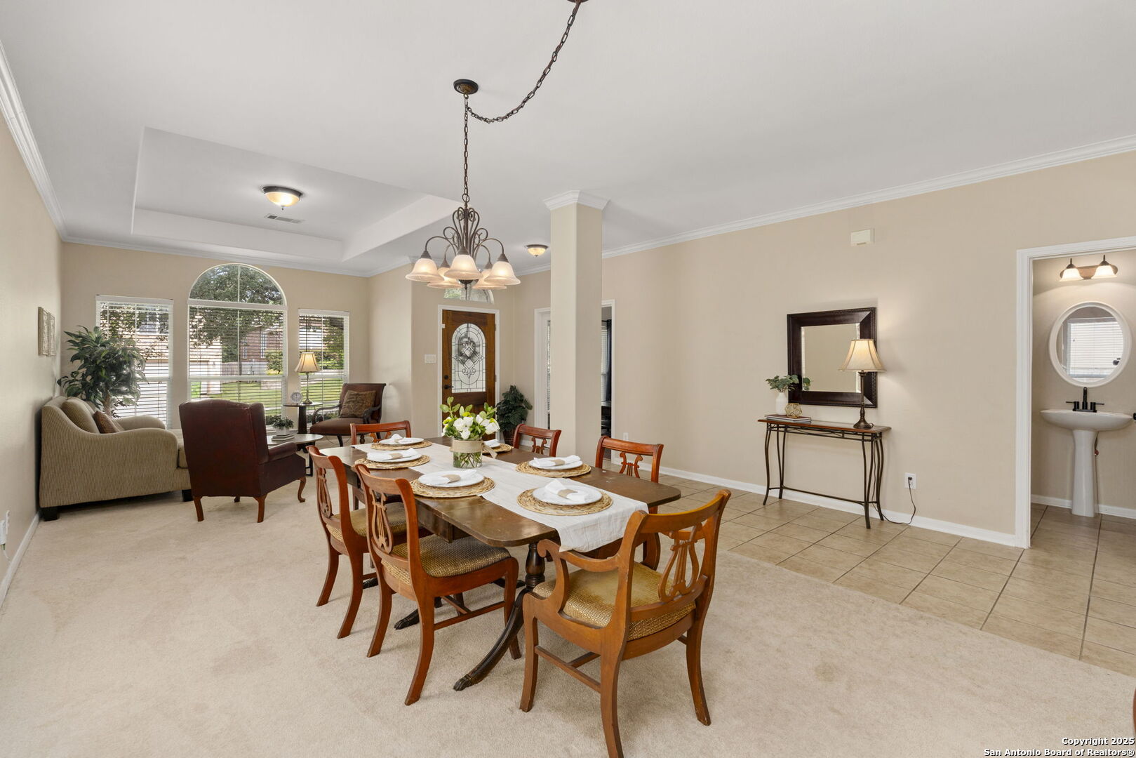 16106 Ponderosa Pth Helotes, TX 78023 - Photo 17 of 40 a view of a dining room with furniture