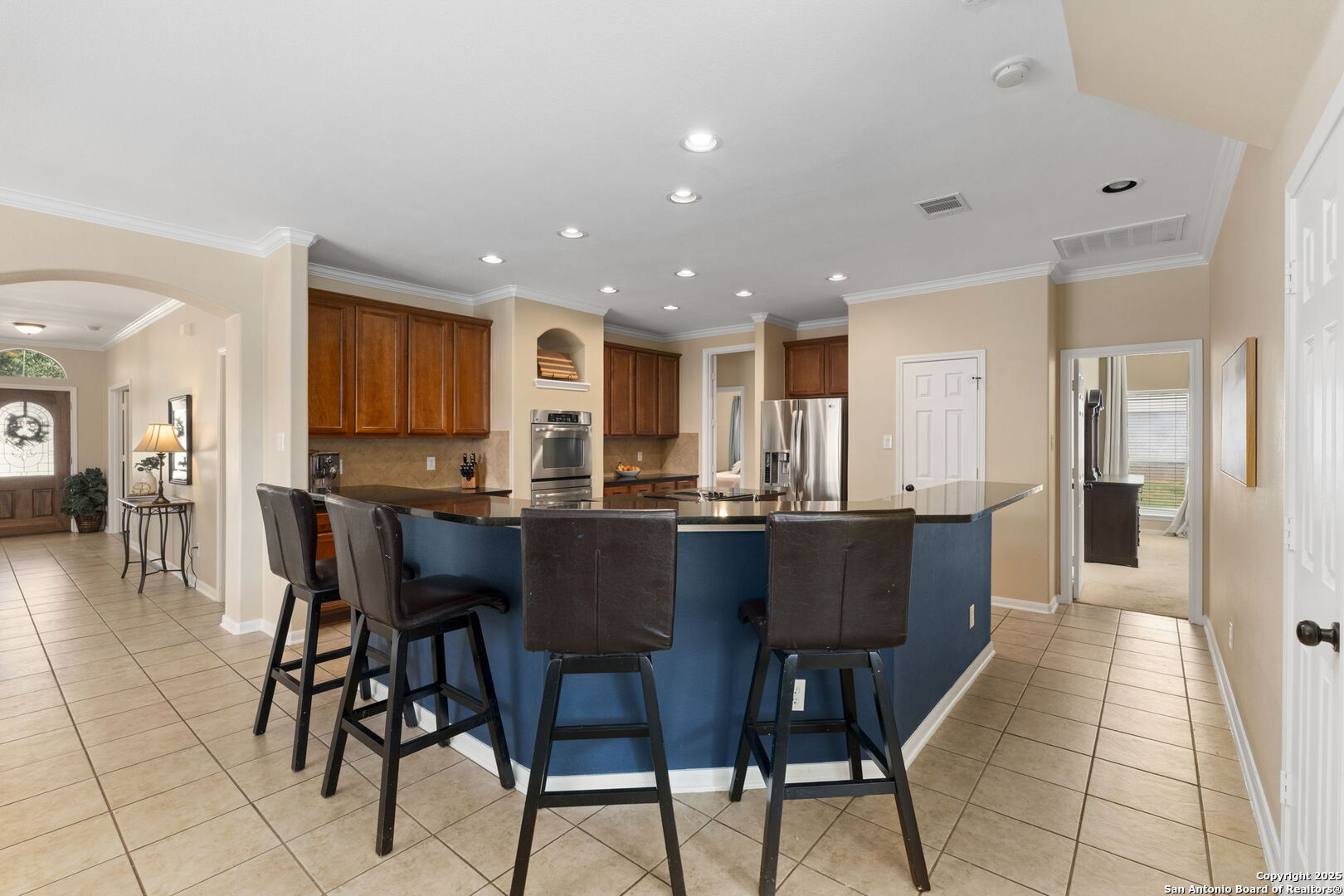 16106 Ponderosa Pth Helotes, TX 78023 - Photo 9 of 40 a view of a dining room with furniture
