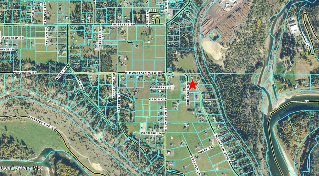 Lot 4 East Mountain View Road Moyie Springs, ID 83845 - Photo 22 of 22 Aerial Expanded