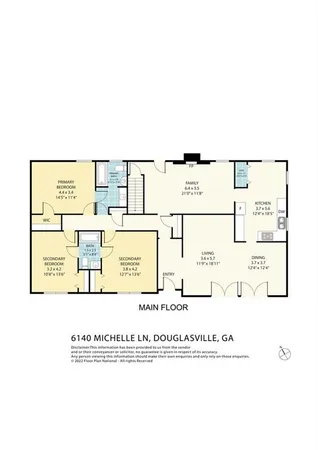 $249,900 | 6140 Michelle Lane, Douglasville, GA 30135