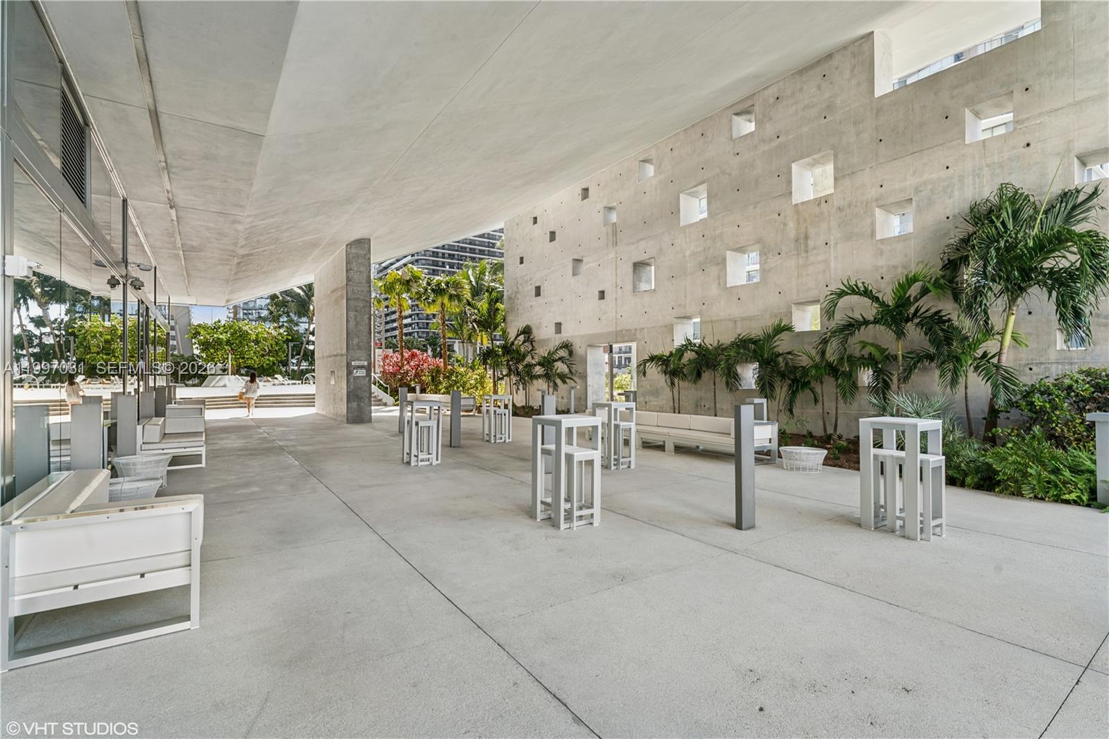 88 Southwest 7th Street, Unit 1804 Miami, FL 33130 - Photo 18 of 39 a view of outdoor space with seating area