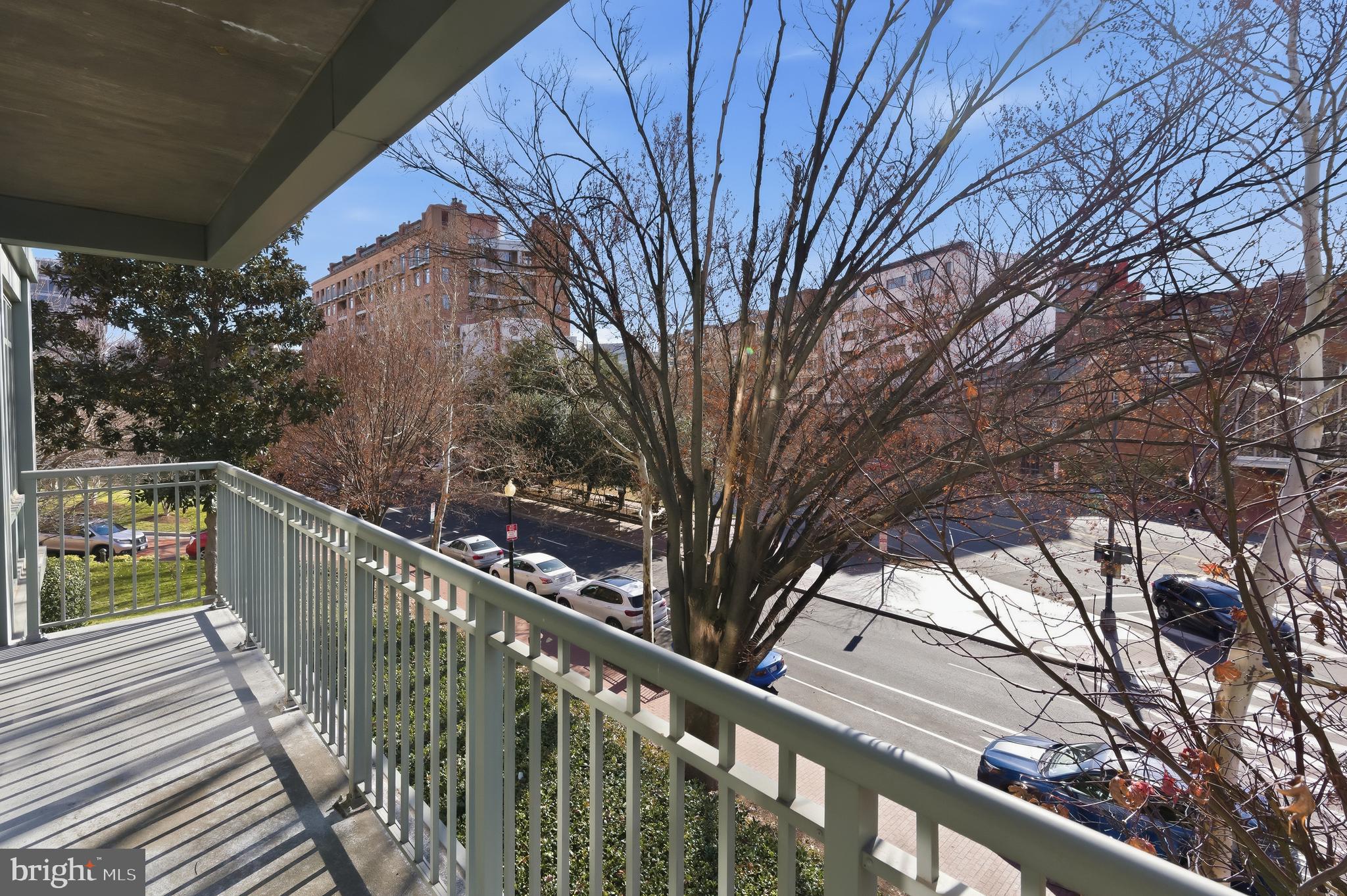 2425 L Street Northwest, Unit 303 Washington, DC 20037 - Photo 11 of 38 Balcony off of Den
