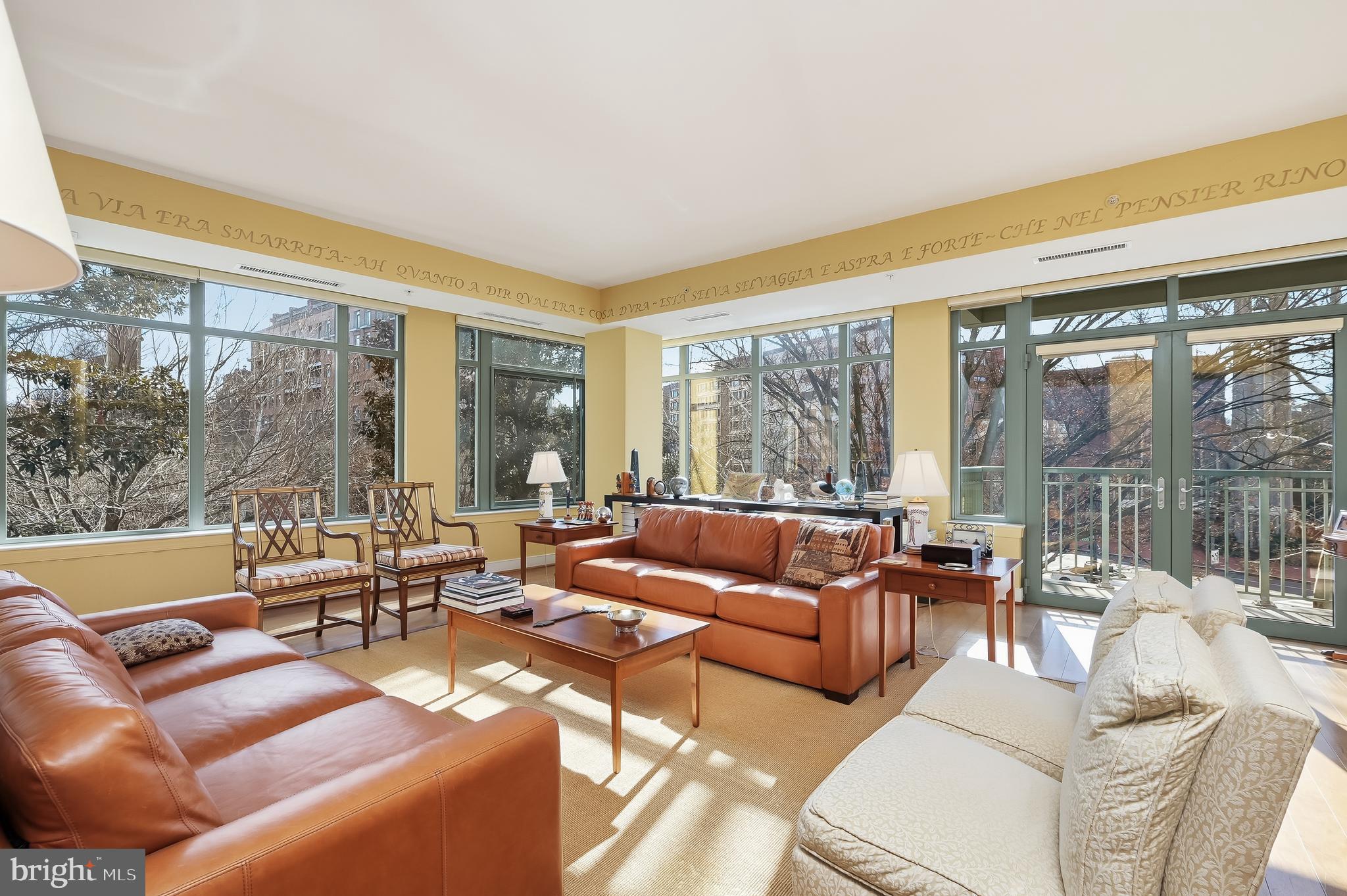 2425 L Street Northwest, Unit 303 Washington, DC 20037 - Photo 4 of 38 Southeast exposure overlooking courtyard