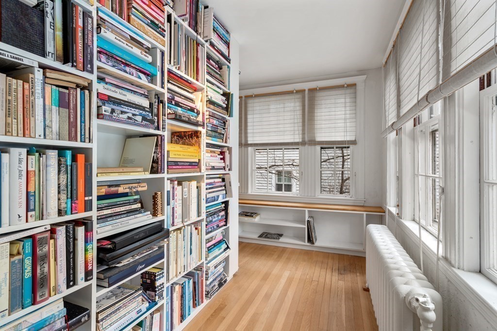 85 Stanton Road Brookline, MA 02445 - Photo 13 of 38 a view of an empty room with furniture and staircase