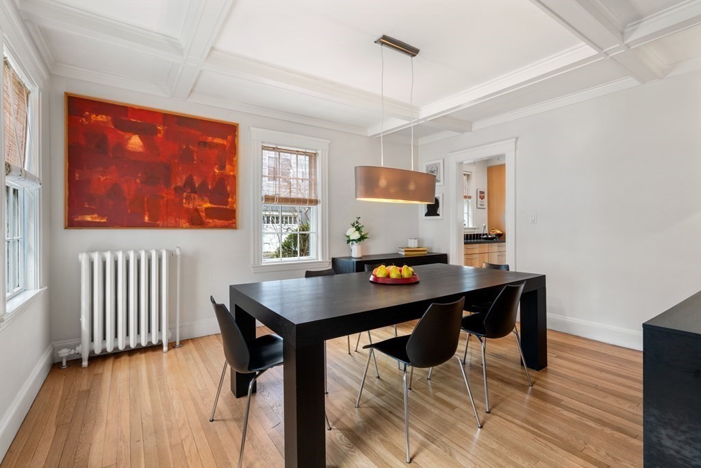 85 Stanton Road Brookline, MA 02445 - Photo 8 of 38 a view of a workspace with furniture and wooden floor