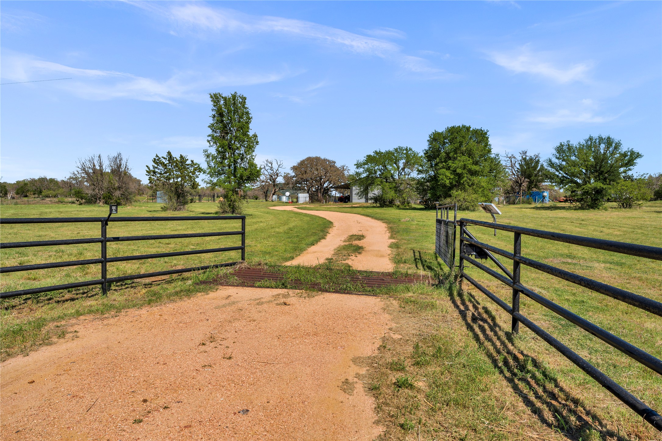 6475 County Road 216 Bluffton, TX 78607 - Photo 20 of 33 a view of a yard with wooden fence
