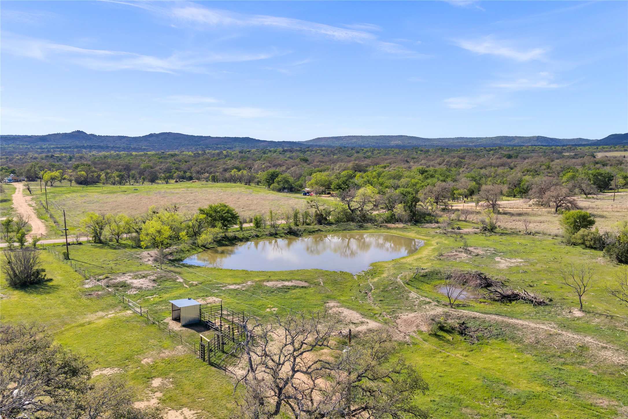 6475 County Road 216 Bluffton, TX 78607 - Photo 2 of 33 a view of lake with mountain in the background