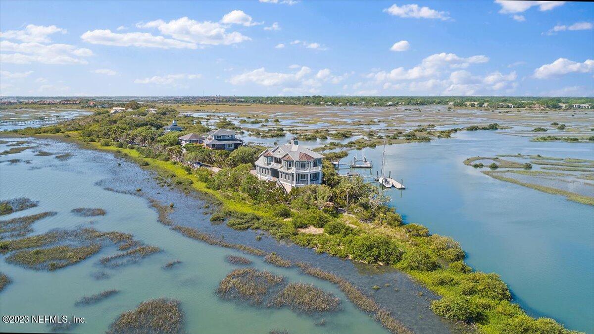 3425 Lands End Drive St. Augustine, FL 32084 - Photo 77 of 79 a view of a lake with a city