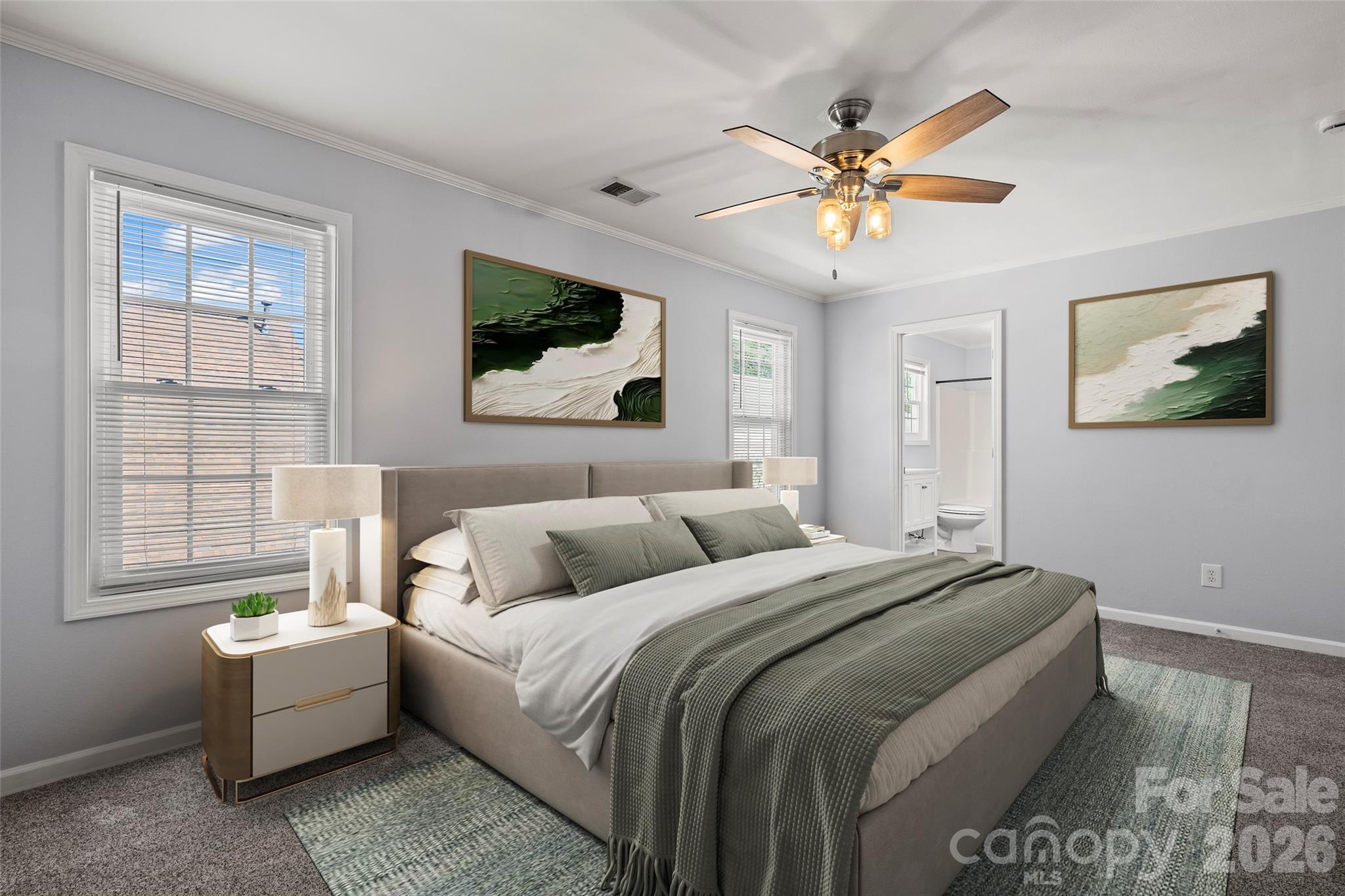 4485 Easywater Lane Fort Mill, SC 29707 - Photo 15 of 29 a bedroom with a bed and a window