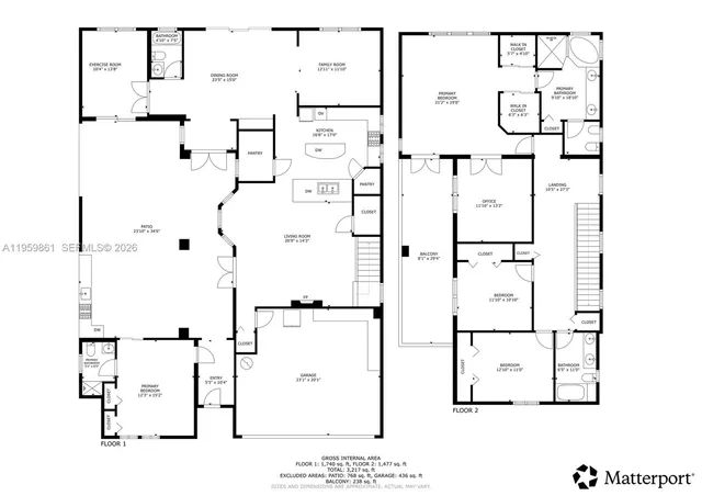 $1,195,000 | 13229 Southwest 28th Street, Miramar, FL 33027
