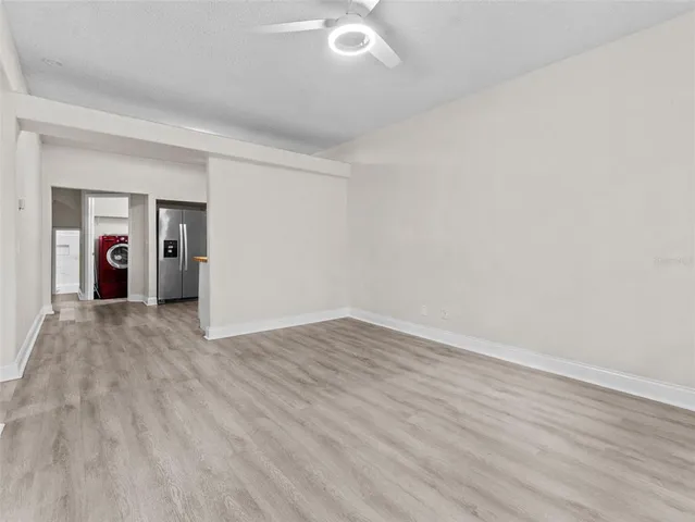 wooden floor in an empty room