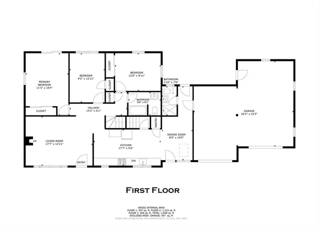 a picture of a floor plan
