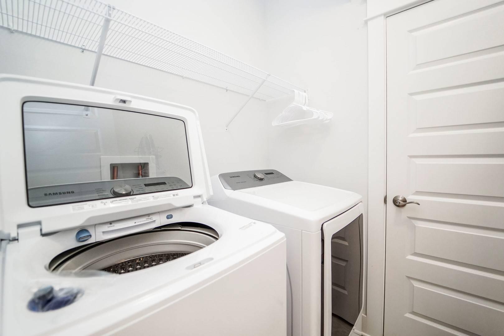 88 West W Pine, Unit A Inlet Beach, FL 32461 - Photo 13 of 19 a utility room with dryer and washer