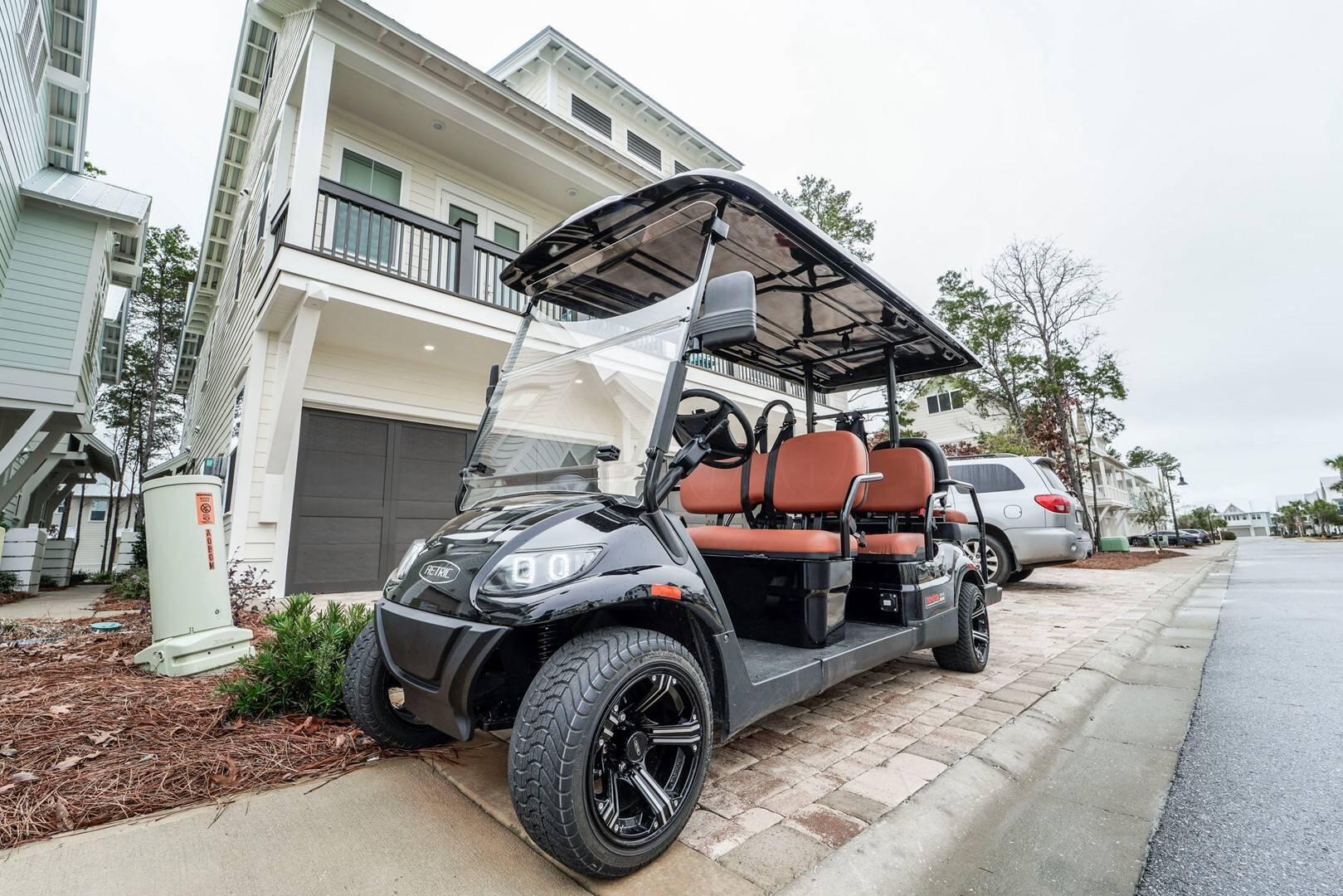 88 West W Pine, Unit A Inlet Beach, FL 32461 - Photo 14 of 19 a car parked in front of a house