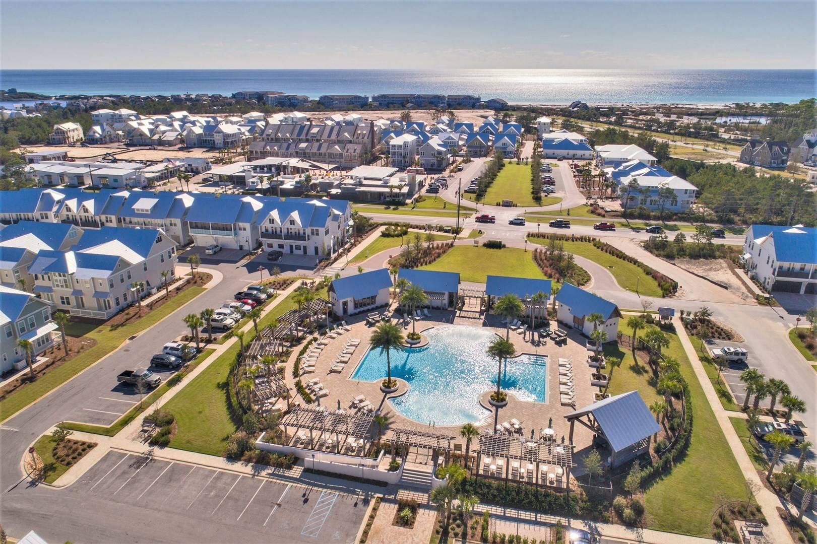 88 West W Pine, Unit A Inlet Beach, FL 32461 - Photo 17 of 19 an aerial view of a city