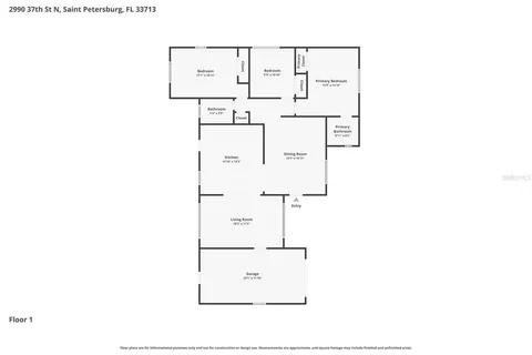 $425,000 | 2990 37th Street North, St. Petersburg, FL 33713