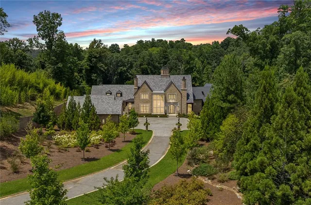 a view of a livingroom with furniture and a potted plant