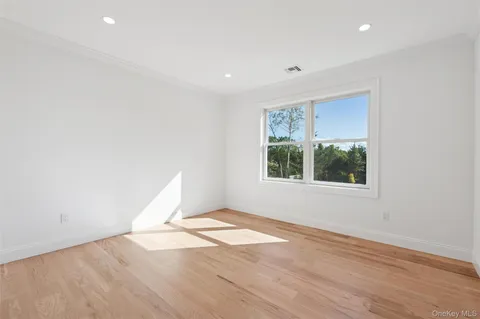 a view of a city and an ocean view