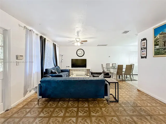 a bed room with a bed and a table