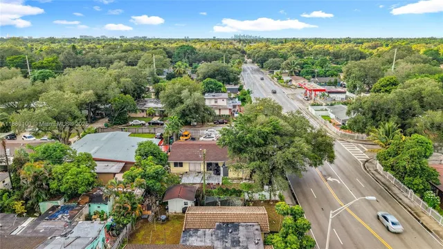 a view of a city & street
