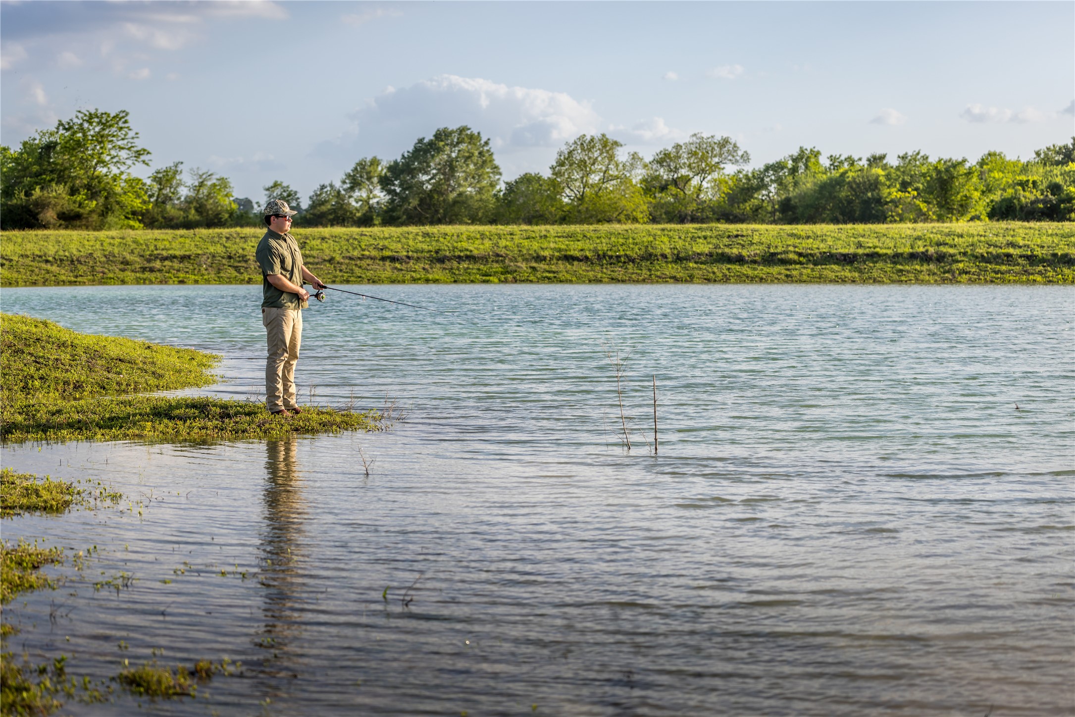 4201 Krueger Road Washington, TX 77880 - Photo 23 of 31 a view of a lake view