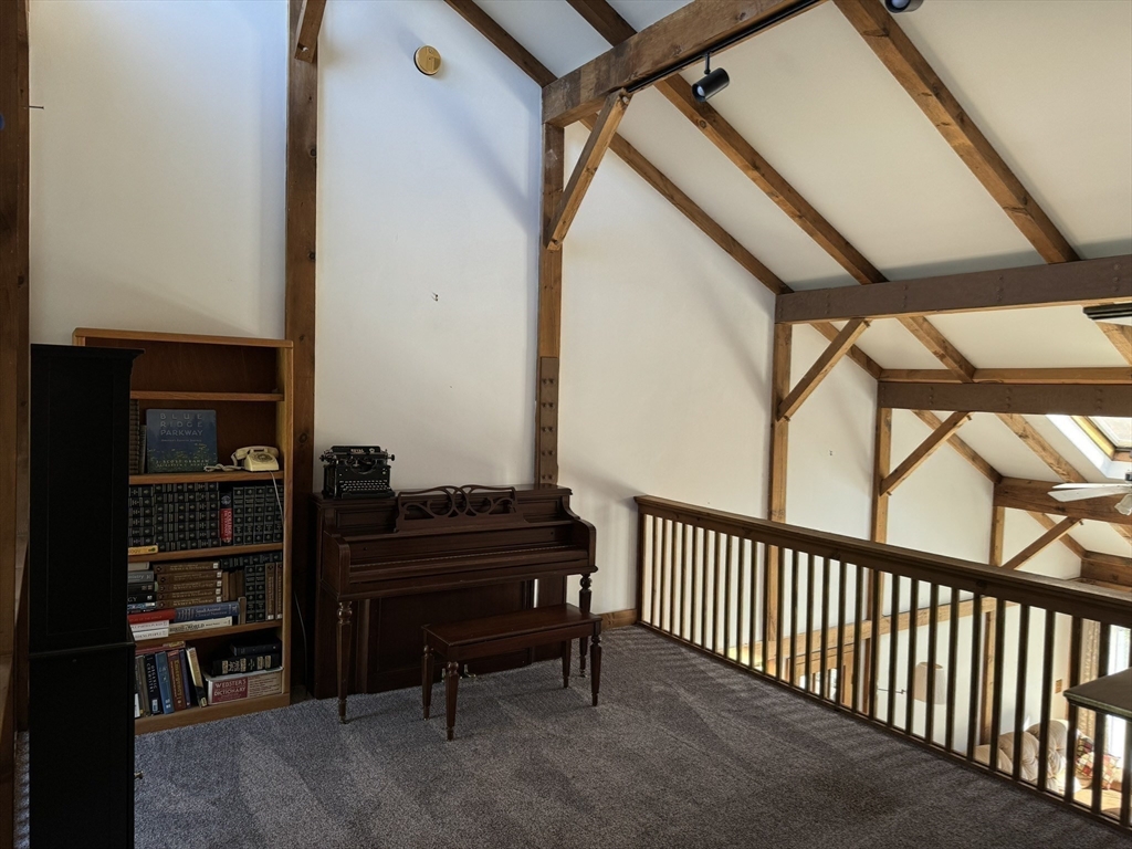 209 Gaffney Road Oakham, MA 01068 - Photo 18 of 42 a view of a balcony with furniture