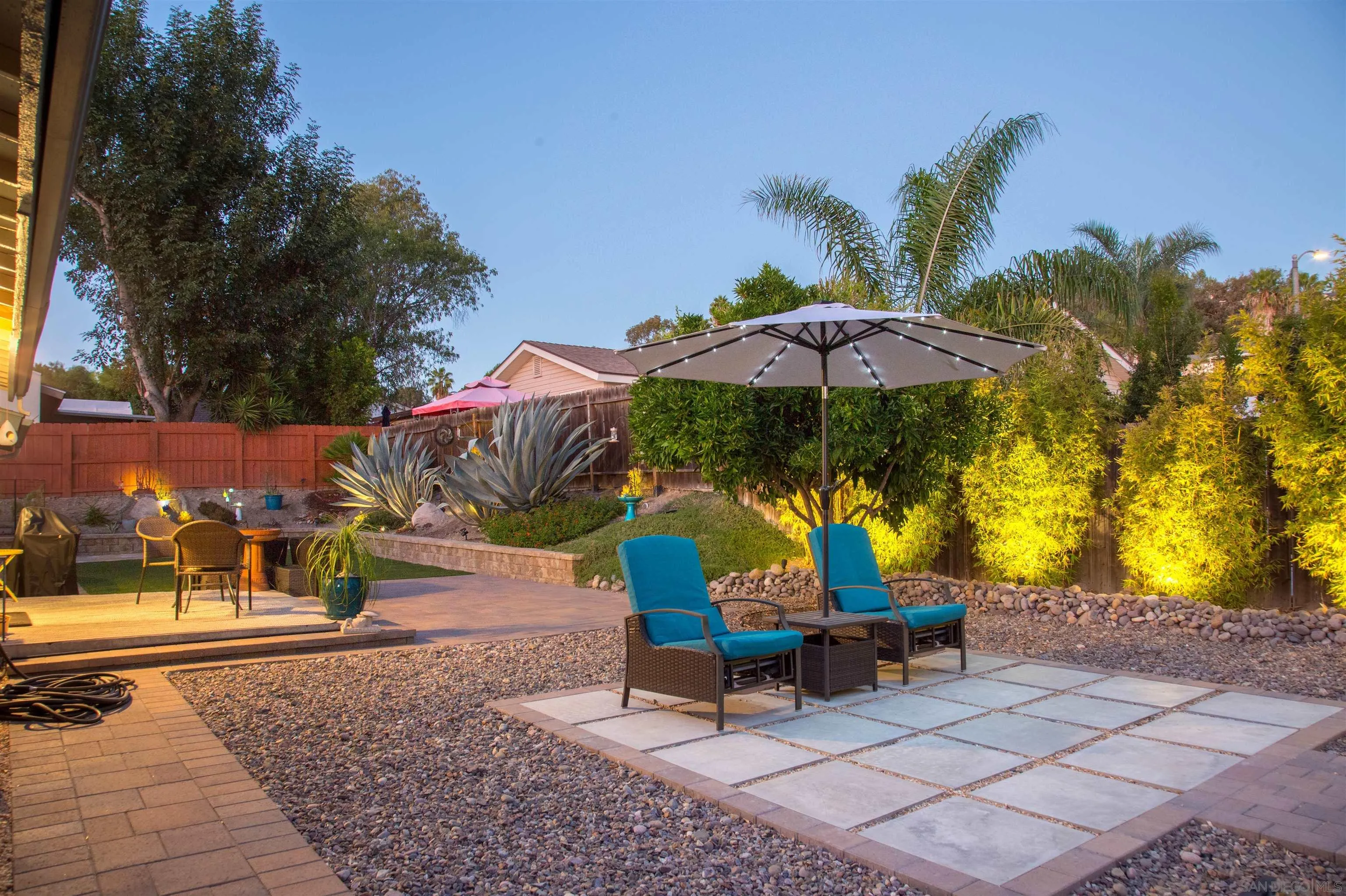 13515 Utopia Road Poway, CA 92064 - Photo 24 of 36 a view of a park with plants and a fire pit