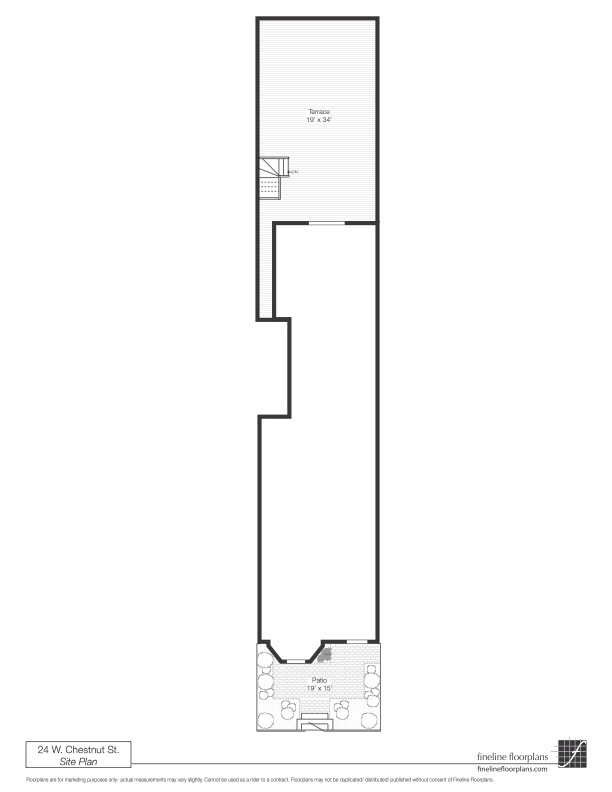 24 West Chestnut Street Chicago, IL 60610 - Photo 37 of 38 a picture of a floor plan