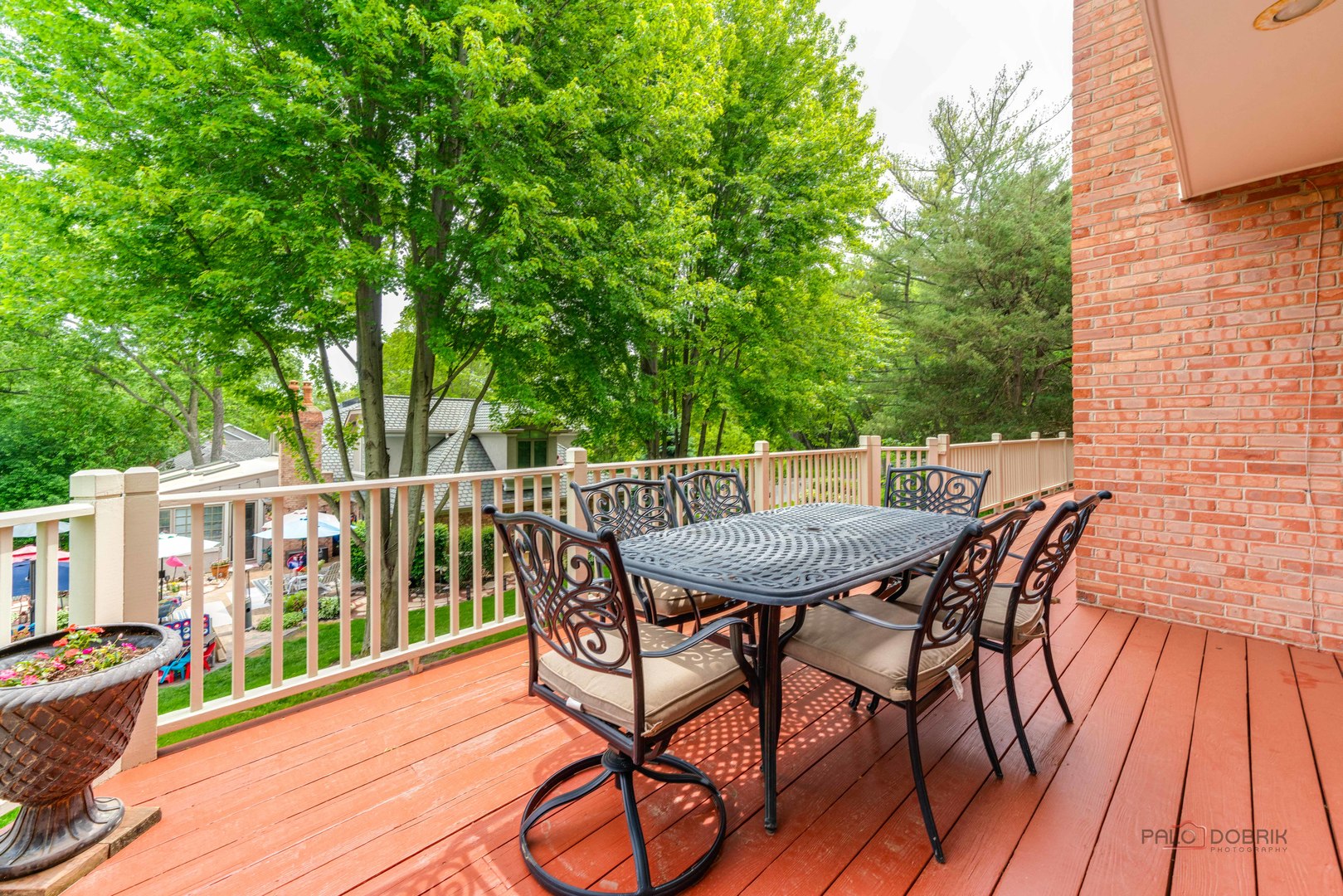 357 Roberts Road Inverness, IL 60010 - Photo 46 of 50 a view of a deck with furniture and trees