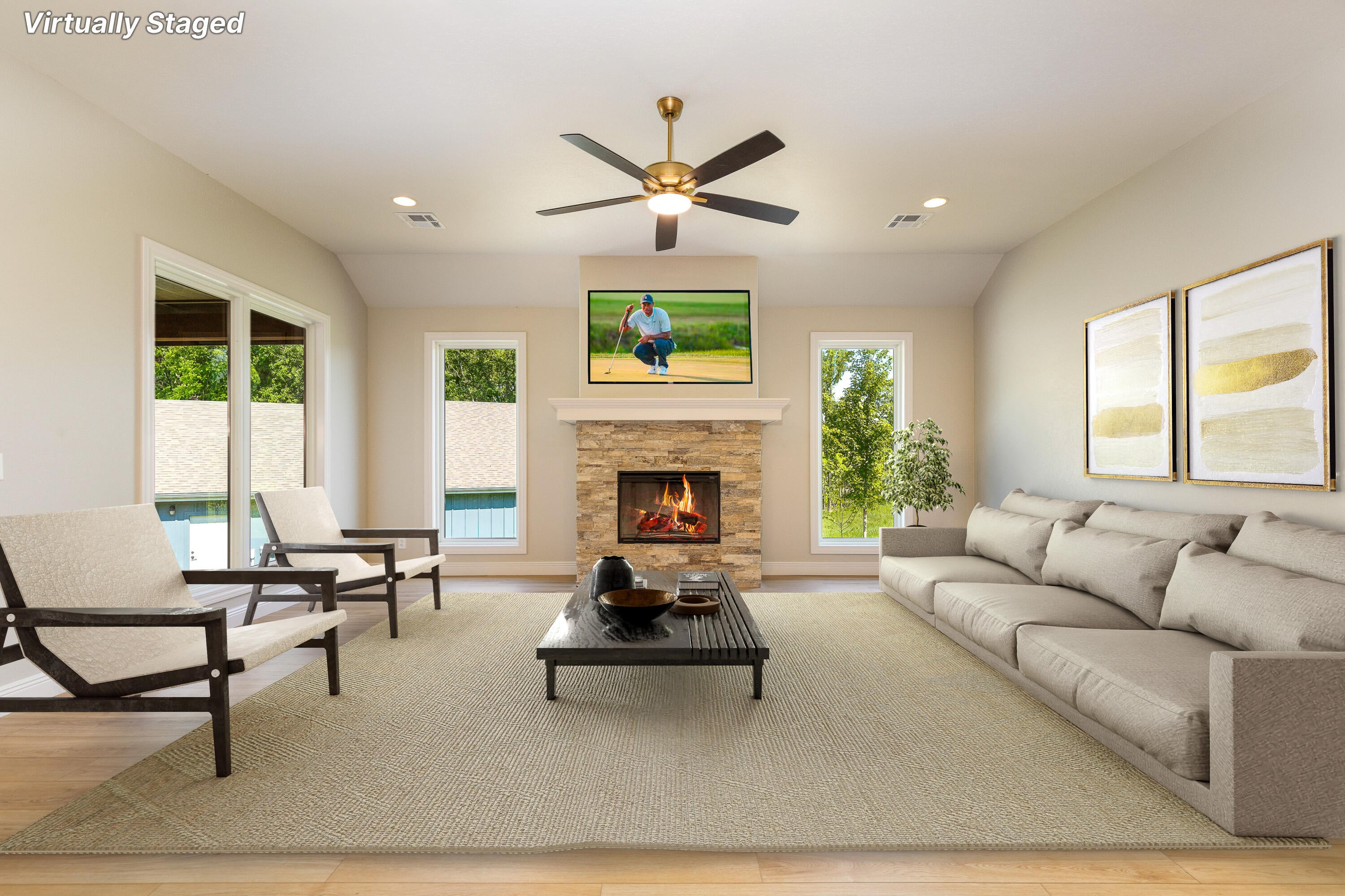 30397 South 567 Road, Unit 80 Afton, OK 74331 - Photo 7 of 68 VIRTUAL STAGING LIVING AREA - HOME IS NOT FURNISHED