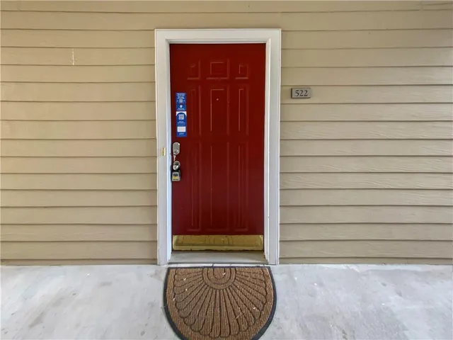 a view of door