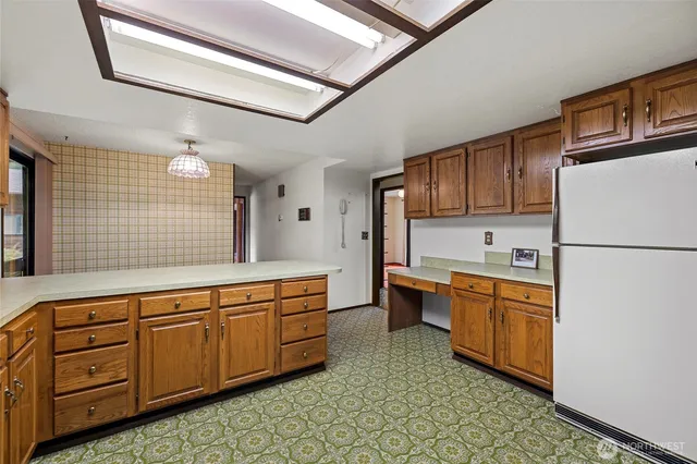 a very nice looking room with a large window