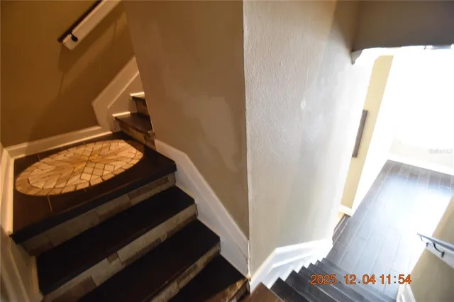 a view of wooden floor